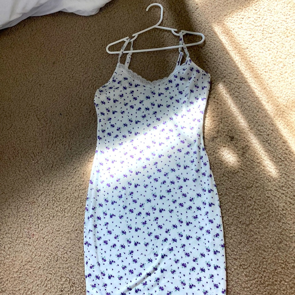 shein xs floral dress